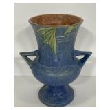 Blue Roseville Pottery vase