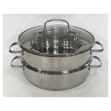 Nuwave steamer pot baskets w/ lid