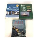 Three boat sailing books