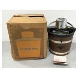 Vintage Protcor-Silex 4qt ice cream maker