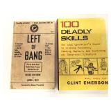 Left of Bang and 100 Deadly Skills books