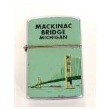 Mackinac Bridge Michigan vintage penguin lighter