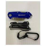 Dickies pocket multi-tool & Kobalt razor knife