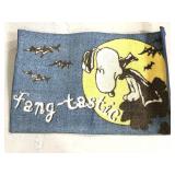 Vampire Snoopy Fang-Tastic Halloween accent rug