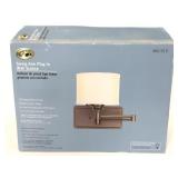 New Hampton Bay swing arm plug in wall sconce