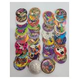 Collection of vintage Pogs
