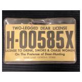 Two legged Dear License
