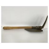 Foldable camping shovel (E-tool)