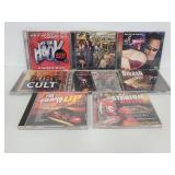Eight CDs of assorted genres