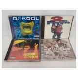 Four old school rap/r&b CDs