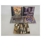 Five rock CDs