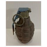 US military pineapple practice grenade - inert