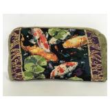 Koi fish decorative headrest pillow
