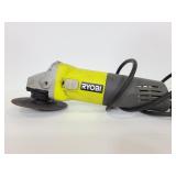 Ryobi barrel grip angle grinder power tool