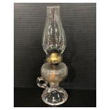 Vintage glass finger oil lamp