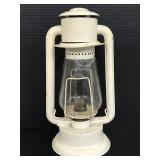 White Pritchard-Strong Co. oil lamp lantern