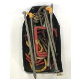Stakes and work lifting hooks and other supplies