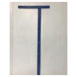 Empire blue coated metal 48in T-square