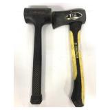 Work mallet and 1.25lb truper camp axe