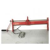 metal garage adjusting tool w/ chain