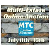 MTC July 15th Multi-Estate Online Auction