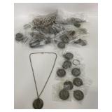 Huge lot Proud To Pray medallions & necklaces