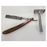 De-Fi straight razor & adjustable razor