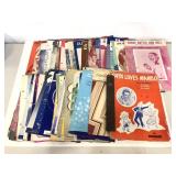 Large lot of assorted music ephemera