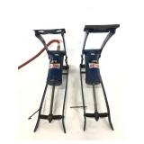 Two AMT foot air pumps