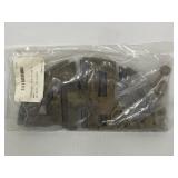 Happiness brass metal Chinese chair plate