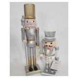 Pair of Pier 1 wooden nut crackers