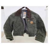 Toddler xs Carhart lined denim jacket