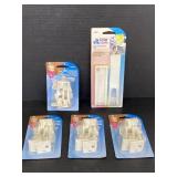Lot of 5 new child safe cabinet & door locks