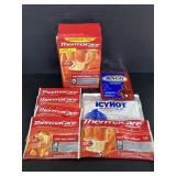 Lot of ThermaCare & IcyHot relief patches