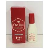 Two bottles of Old Spice classic scent cologne