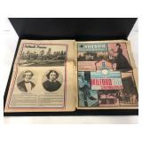 Two vintage Oakland Pioneer newspapers