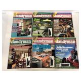 Six vintage HandyMan magazines