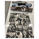 Lot it 6 black & white old movie posters