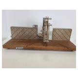 Vintage Craftsman miter box