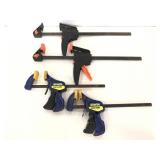 Irwin Quick-Grip and other clamps