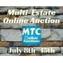 MTC July 15th Multi-Estate Online Auction