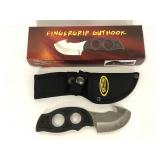 Stainless steel Fingergrip Guthook- New