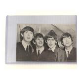 Beatles vintage first US tour publicity post card