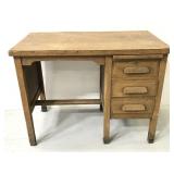 Antique wood desk