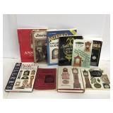 Lot of 10 assorted clock & watches books