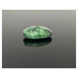 Oval cut faceted Brazilian Emerald 8.25tcw