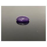 Oval cabachon 5.05tcw Amethyst