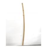 Hand carved wooden walking stick