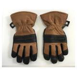 Pair of brown Wells Lamont waterproof gloves