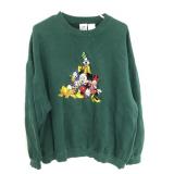 The Disney Store green crew neck sweatshirt